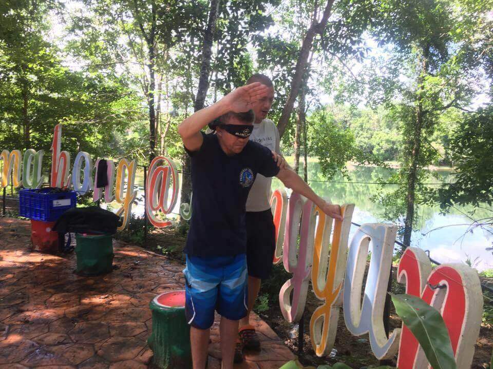 Out of water cave diving training Out of water cave diving training