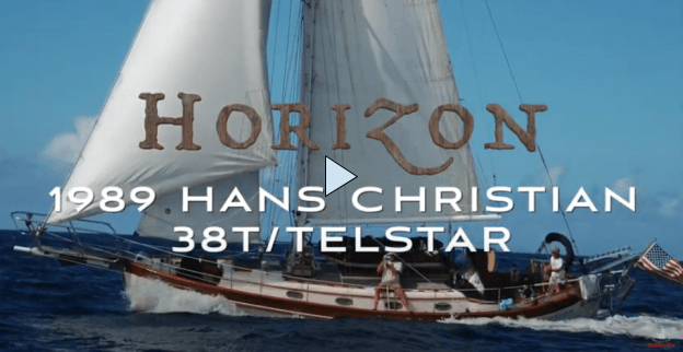 1989 Hans Christian 38 T sailboat
